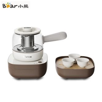 小熊/Bear  养生壶煮茶壶煮茶器 0.5L便携式烧水壶旅行家用蒸茶器花茶壶 Z-CQA05S1