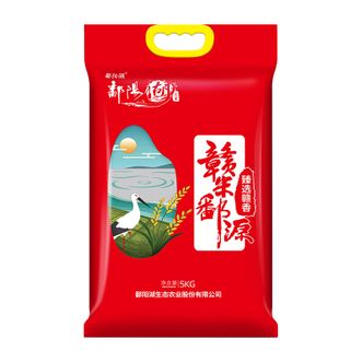 鄱阳湖 臻选赣香大米5kg 江西长粒香米