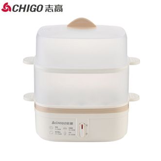 志高/Chigo  煮蛋器自动断电家用小型宿舍多功能早餐机双层蒸蛋神器JPZDQ702双层