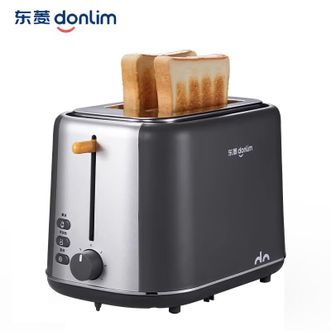 东菱/Donlim  面包机 DL-1405-墨灰色  7档烘烤百搭 多士炉 烤面包片家用料理早餐机 2片宿舍小功率多士炉烤吐司神器