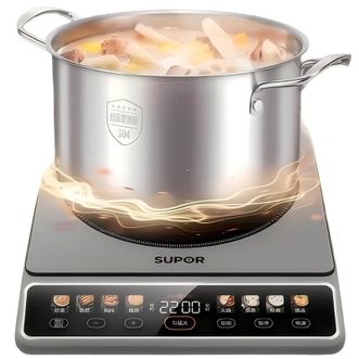 苏泊尔（SUPOR）  电磁炉电磁灶2200W大功率一键匀猛火预约定时C22-IA02