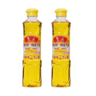 鲁花 食用油 5S物理压榨一级花生油 500ml*2瓶 鲁花 食用油 5S物理压榨一级花生油 500ml*2瓶