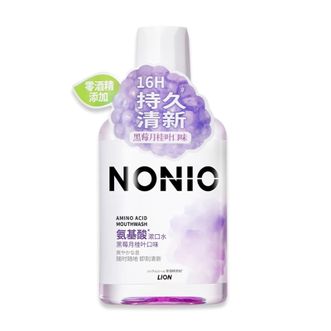 狮王（Lion）  NONIO氨基酸持久清新漱口水(黑莓月桂叶) 450ml