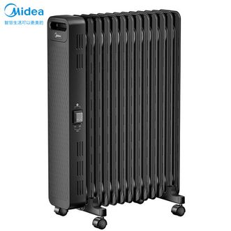 美的（ Midea ）油汀取暖器 家用卧室恒温倾倒断电节能13片镂空暖气片 NYX-G1