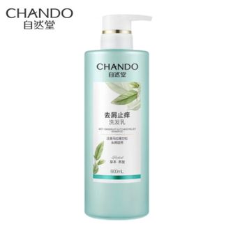 自然堂/Chando  去屑止痒洗发水600g净爽止痒自然柔顺清爽洗发膏