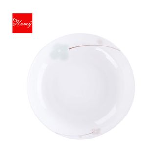 Homy  骨瓷餐具 莉婉 7.5英寸饭盘 2件装  骨瓷热菜盘