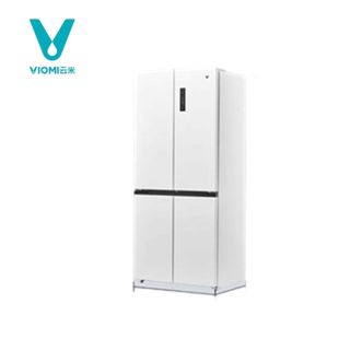 云米Viomi  502升双系统超薄零嵌十字四开门白色家用电冰箱除菌净味超大容量BCD-502WMSAZ04