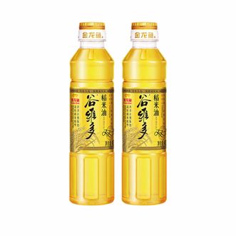 金龙鱼  双一万谷维多稻米油400ml*2 营养丰富 健康新选择