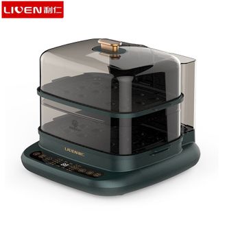 利仁  多用途锅G-73电蒸锅 多功能家用电热蒸锅 蒸包子锅 电热锅 双层大容量分体式