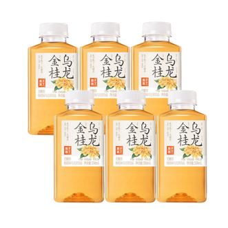 果子熟了  无糖茶金桂乌龙350ml*6瓶