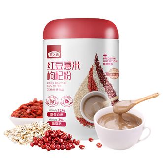 燕之坊 红豆薏米枸杞粉500g（红小豆赤小豆薏米薏仁 代餐粉）