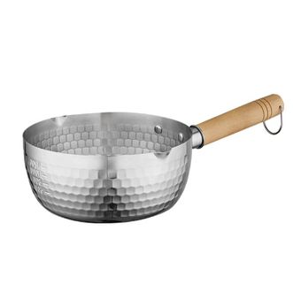 爱仕达/ASD  不锈钢奶锅18CM雪平锅 汤锅宝宝辅食锅一锅多用 NS18B2TG