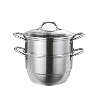 德世朗（DESLON）  家用两层复底多用蒸锅 26CM