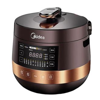 美的/Midea  家用6L升大容量高压锅 多功能电压力锅 【MY-YL60Easy203】 6L
