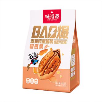 味滋源  碧根果  长寿果每日坚果  坚果零食大礼包  500g袋装  新旧包装随机发