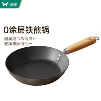 双枪（Suncha）  24猫爪炒锅不带盖