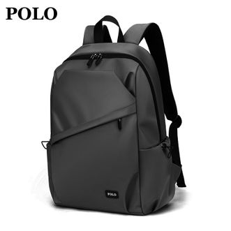 Polo  商务双肩包男士旅行背包书包15.6英寸苹果电脑包短途出差包男 092821