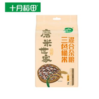 十月稻田  磨米世家 三色糙米 1kg 混合杂粮