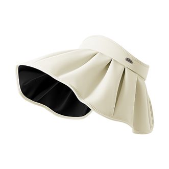 蕉下  女士侧脸黑胶贝壳防晒帽BM532