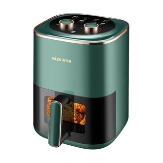 奥克斯/AUX  6L大容量机械旋钮可视空气炸锅AKZ-4209M