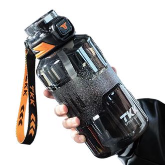 TKK  运动水杯耐高温吨顿水壶 迈途运动水杯 火山黑 1500ml TKK-1021
