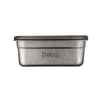 Debo  阿加莎钛饭盒美味独立分装不串味无异味纯钛饭盒1000ml  DEP-954