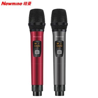 纽曼（Newmine）  无线麦克风无线话筒会议演讲舞台唱拉卡OK家用户外唱歌双手麦 MC39（2只装）