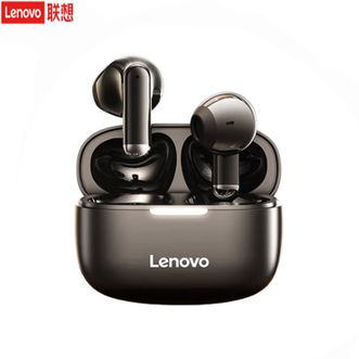 联想（Lenovo）  蓝牙耳机EA110【黑色】 真无线半入耳式耳机 音乐运动耳机蓝牙5.4