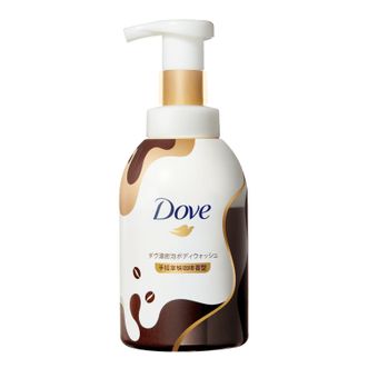 多芬浓密沐浴泡泡手摇拿铁香型沐浴乳400ml 温和亲肤 奶泡+咖啡沐浴露