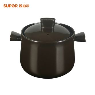 苏泊尔（SUPOR）  陶瓷煲  4.5L砂锅煲汤锅陶瓷锅 耐高温炖锅砂锅炖汤瓦煲养生煲