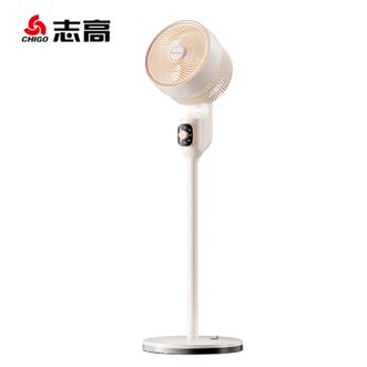 志高/Chigo  空气循环扇风扇电风扇家用立式节能落地扇摇头台式风扇宿舍客厅厨房卧室适用 LS23-C3-1机械款