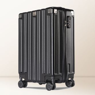 皮尔卡丹/Pierre Cardin  20英寸简约时尚行李箱拉杆箱登机箱旅行箱密码箱子