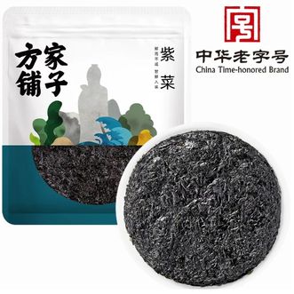 方家铺子  圆饼紫菜100g