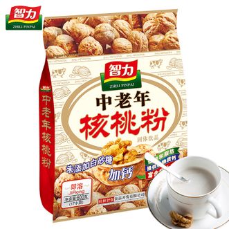 智力 中老年核桃粉600g*1袋装加钙无白砂糖