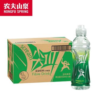 农夫山泉  尖叫运动饮料 补充电解质 纤维型550ml*15瓶