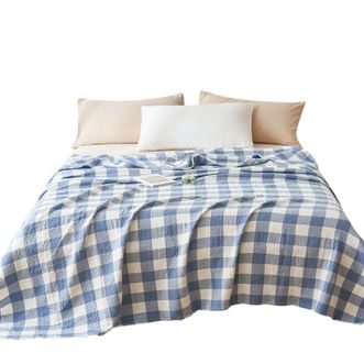 洁丽雅/Grace  毛巾被夏凉午睡毯 薄空调被纱布毯子婴儿毯单人纯棉成人全棉春秋盖毯毛毯夏季 150*200cm/条 CP2907