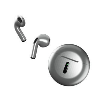 欧克士/OSKJ  蓝牙耳机半入耳式降噪 智能指纹触控无线蓝牙耳机  J6 Pro锖色