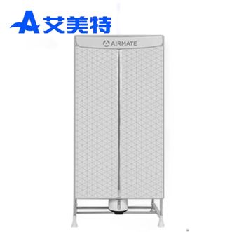 艾美特/Airmate  烘干机家用干衣机烘衣机暖风机470L衣柜式定时柔烘婴儿内衣消毒机小型风干机 HG12-M6