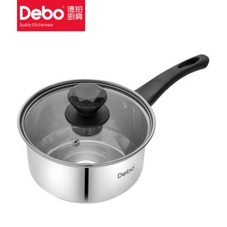德铂（Debo）贝弗莉不锈钢奶锅蒸锅 婴儿辅食锅汤锅 DEP-747