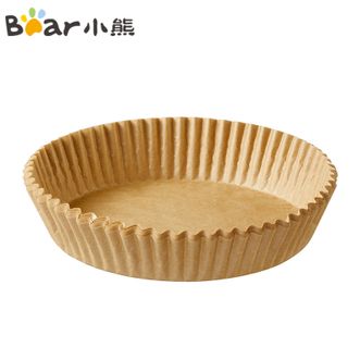 小熊  硅油纸盘空气炸锅专用纸托家用烤烘焙吸油纸100只装CX-E0106-S02