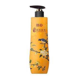 蜂花/Bee&Flower  檀香液体香皂(沐浴型)500g 檀香精油香氛沐浴清洁持久留香香体沐浴露