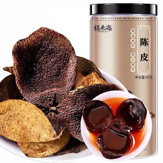 福东海  陈皮 新会老陈皮 干茶 80克 瓶装