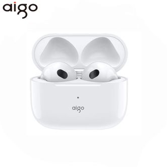 爱国者（aigo）  蓝牙耳机T60 真无线迷你耳机高清通话 半入耳游戏运动跑步耳机 苹果安卓通用