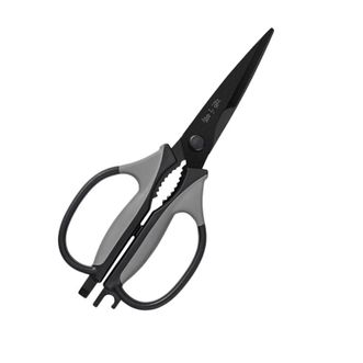 张小泉  厨房钛剪刀不锈钢多功能剪刀 摩捷系列黑钛厨房剪