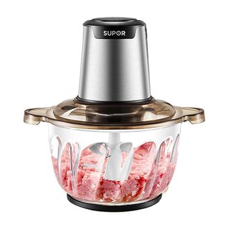 苏泊尔/Supor  绞肉机家用料理机 迷你多功能电动搅拌机小型碎肉机绞馅机肉馅机 2L容量
