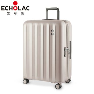 爱可乐（Echolac）  拉杆箱万向轮行李箱旅行箱密码箱防刮旅游扩容箱20寸登机箱PC232