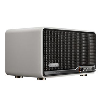 漫步者/EDIFIER  S300高保真复古蓝牙音箱 双金标认证发烧级HiFi一体式大功率无线音响 旗舰桌面音响