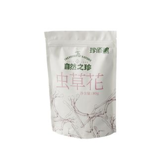珍佰粮【自然之珍干货】虫草花80g