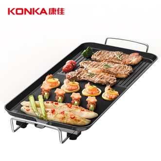 康佳/Konka  家用电烧烤炉 电热烤盘烤肉锅电烤盘烤肉盘煎烤盘 烤肉炉烤肉锅电烤锅烧烤盘烤肉