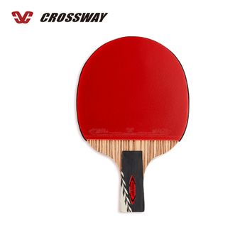 克洛斯威（CROSSWAY）  乒乓球拍 【5星进阶款】短柄直拍一支（P501）